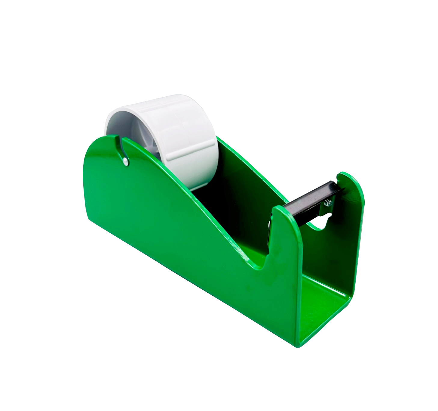 Tischabroller für Paketband Klebeband 50mm x 66m rutschfest schwere  Ausführung Metall grün
